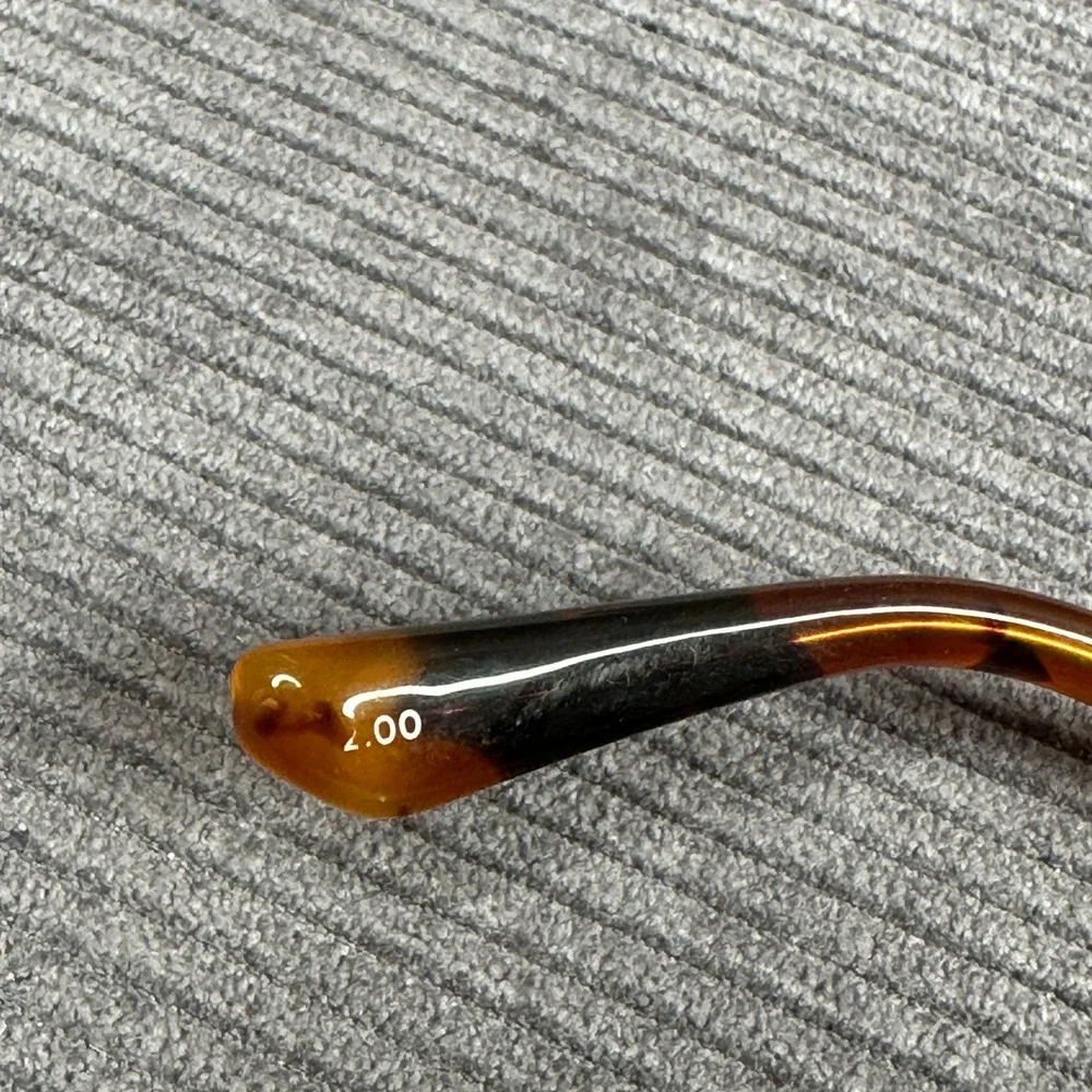 eyebobs Eye-Con Tortoise Shell Square Reading Y2K Glasses 3461-19 47-22-145 +2.0